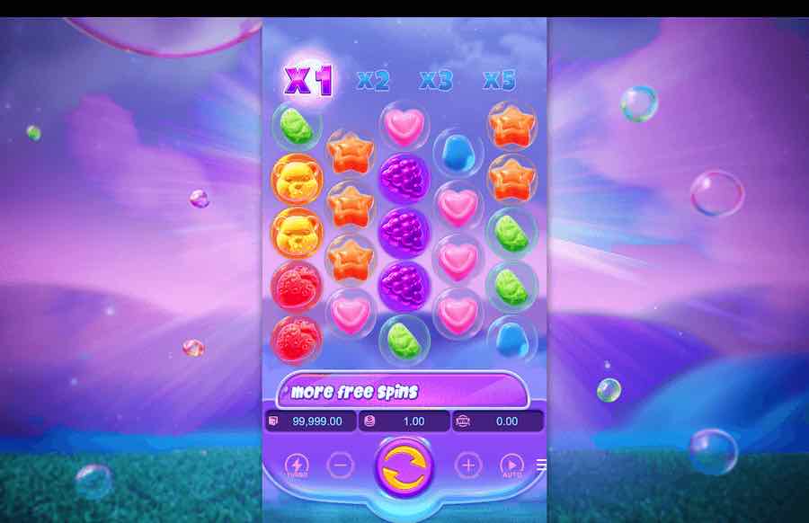 Fruity Candy slot base game